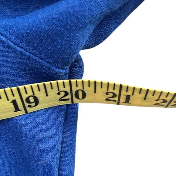 Colosseum Air Force Falcons Hoodie Blue/Gray Cotton Blend Sewn Letters Medium - Picture 7 of 9